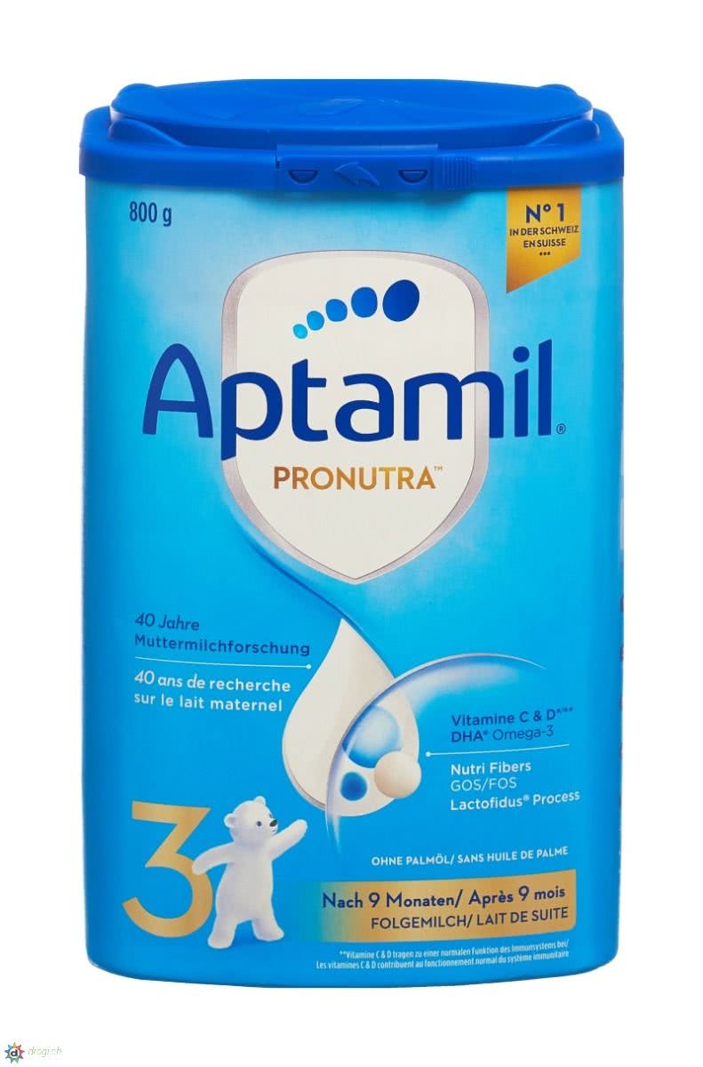 Milupa Aptamil Pronutra 3 - Säuglingsnahrung ab 9 Monaten - 800g
