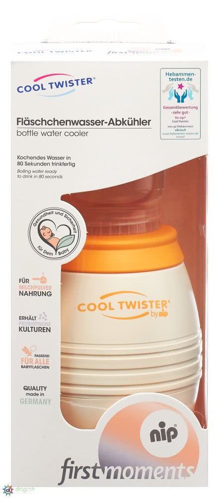 Nip - Wasser-Abkühler Cool Twister first moments - für Babyflaschen 