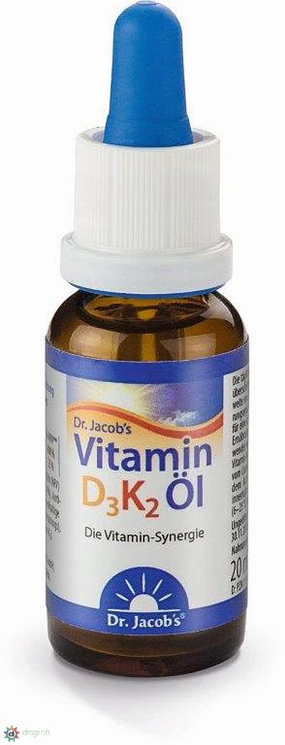 dr jacob s vitamin d3 k2 oel 20ml drogi ch