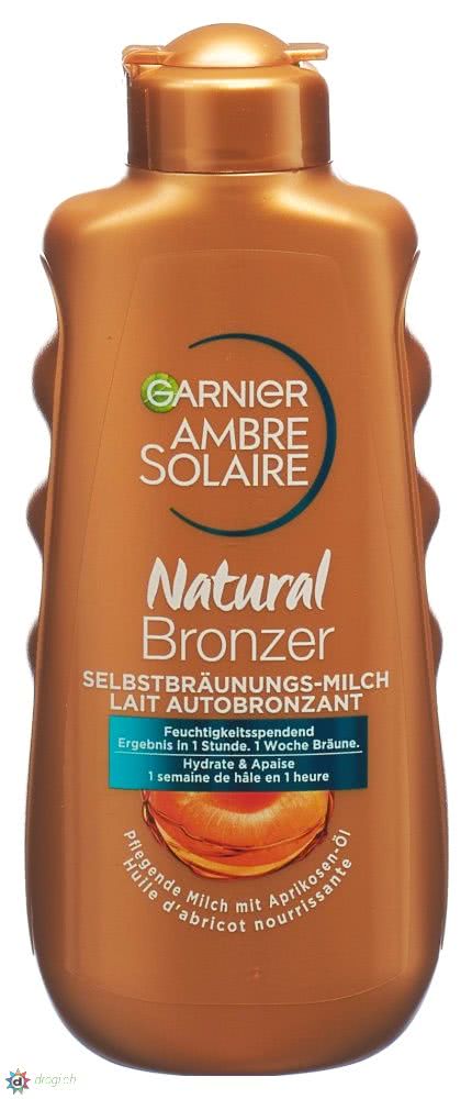 unvergleichlich Garnier Ambre - Bronzer Solaire 150ml - Selbstbräunungsmilch Natural