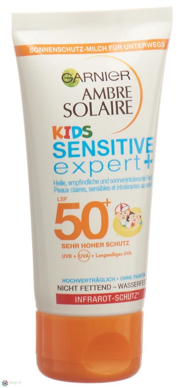 + - Milch Sensitive Expert Solaire Kids 50ml - Garnier SF50 Ambre