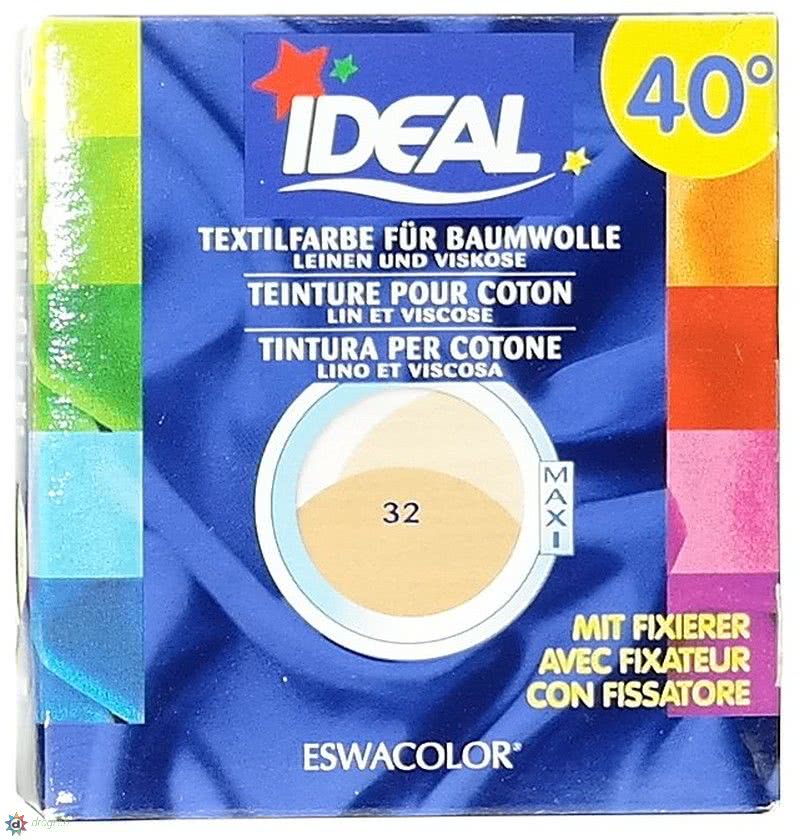 IDEAL / ESWACOLOR  Teinture textile BLEU COBALT Tout en 1 230g