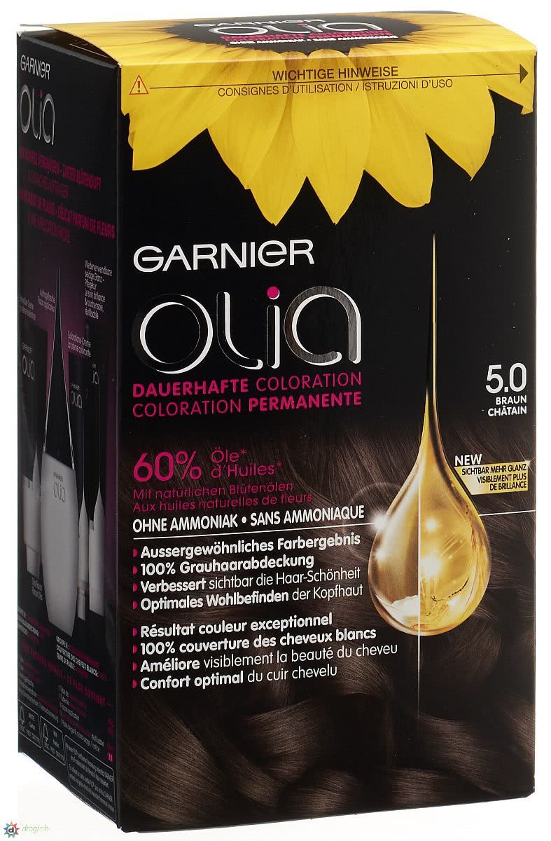 Olia Stk. Garnier 1 Braun - 5.0 Haarfarbe