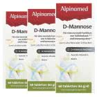 Alpinamed D-Mannose - Acerola-Vitamin C - Biotin - 3x60 Tabl.
