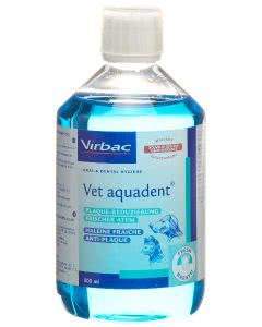 Virbac Vet Aquadent Lösung für Hunde/Katzen Flasche - 500ml