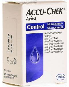 ACCU-CHEK AVIVA Kontroll-Lösung - 2 x 2.5ml