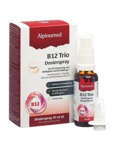Alpinamed B12 Trio Vitamine Dosierspray 20'000 IE - 30ml