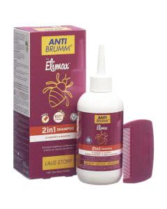 Antibrumm by Elimax Anti-Laus Shampoo - 2 in 1 - eliminiert und schützt - Familienpack - 250ml