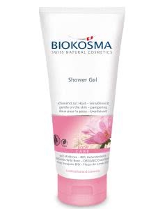 Biokosma Shower Gel Bio Wildrose Holunderblüte - 200ml