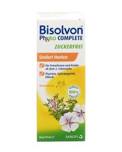 Bisolvon Phyto Complete Zuckerfrei Hustensaft - 120ml