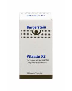 Burgerstein Vitamin K 2 - 60 Kaps.