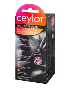 Ceylor Rainbow Love Präservative - 15 Stk.