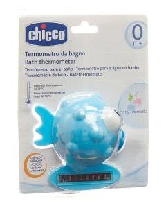 Chicco Badethermometer Globe Fish light blue