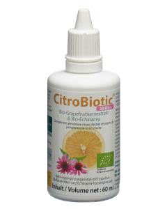 CitroBiotic aktiv+ Grapefruitkernextrakt Bio & Echinacea Bio - 60ml