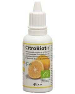 CITROBIOTIC Grapefruitkern Extrakt 33 % Bio 20 ml