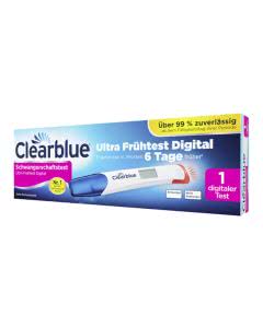 Clearblue Schwangerschaftstest Ultra Frühtest Digital - 1 Stk.