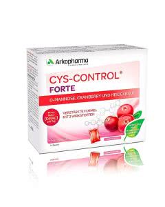 Arkopharma CYS-CONTROL Forte D-Mannose Cranberry und Heidekraut - 14 Stk