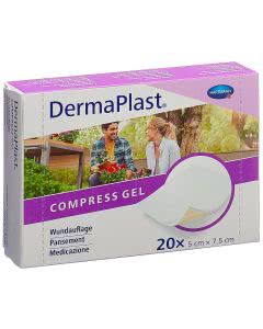 DermaPlast Compress Gel 7.5x5cm - 20 Stk.