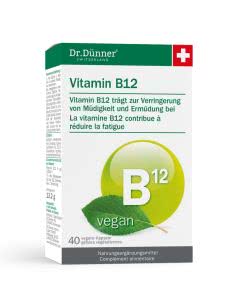 Dr. Dünner Vitamin B12 vegan - 40 Kaps.