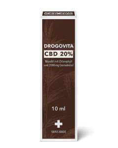 Drogovita CBD MundOel 20% mit Chlorophyll - 10ml