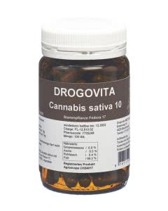 Drogovita Cannabis Sativa 10mg - 100 Kaps.
