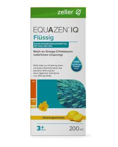 Equazen IQ - Fischoel - Omega 3 - Flüssig mit Zitronengeschmack - 200ml