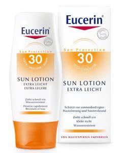 Eucerin Sun Lotion Extra Leicht LSF 30 - 150ml