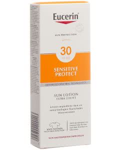 Eucerin Sensitive Protect Sun Lotion extra leicht LSF 30 - 150ml