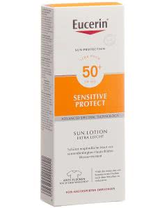 Eucerin Sensitive Protect Sun Lotion extra leicht LSF 50 - 150ml