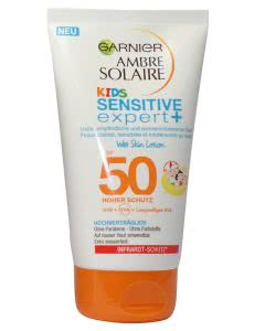 Garnier Ambre Solaire - Kids sensitive Expert WET Skin Lotion LSF 50 - 150ml