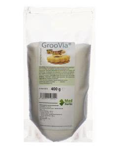 GrooVia Süsspulver mit Stevia (Steviosid) Süss-Stoff - 400gr Pulver