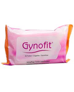 Gynofit Intimpflege-Tücher Pack wiederverschliessbar - unparfumiert - 25 Stk.