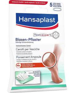 Hansaplast Footcare Blasen-Pflaster gross - 5 Stk.