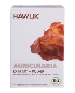 Hawlik Bio Auricularia Extrakt + Pulver Kapsel - 120 Stk.