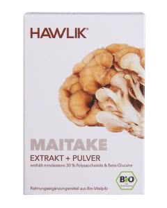 Hawlik Bio Maitake Extrakt + Pulver Kapsel - 120 Stk.