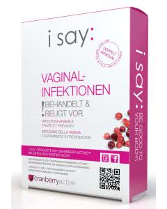 isay - Vaginaltabletten mit Cranberry - 14 Stk.