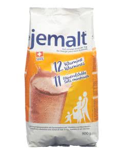 Jemalt - Malzextrakt - Vitamine und Mineralstoffe - Nachfüllbeutel - 900g