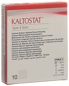 Kaltostat Kompressen - 10 Stk. à 5cm x 5cm