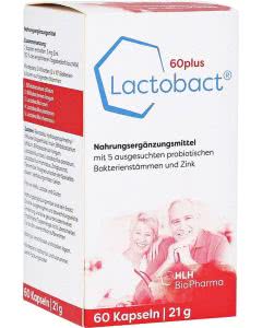 Lactobact 60plus Kapseln - 60 Stk.