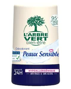 L'Arbre Vert Öko Deo Roll on Empfindliche Haut - 50 ml