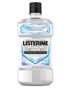 Listerine Advanced White mild - 500ml