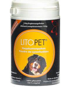 Litopet Ergänzungsfutter mit Hagebutte für Hunde - 150g 
