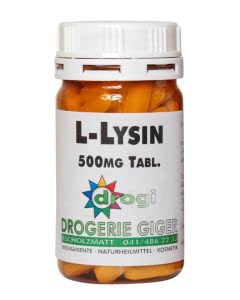 30% Rabatt: drogi L-Lysin 500mg - 100 Tabl.