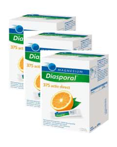 Magnesium Diasporal direct - 375 activ - Orange - 60 Sticks