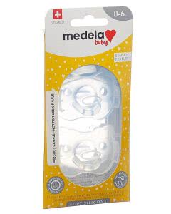 Medela Baby Schnuller Soft Silicone 0-6 Monate Boy und Unisex 