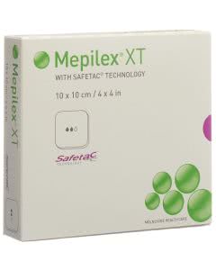 Mepilex Safetac XT - 5 Stk. à 10cm x 10cm