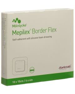 Mepilex Border Flex - 5 Stk. à 10cm x 10cm