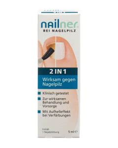 Nailner 2 in 1 bei Nagelpilz - Pinsel-Lösung - 5ml