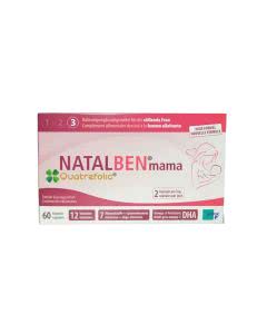 Natalben MAMA - Omega DHA - 12 Vitamine - 7 Mineralien - 60 Kaps.