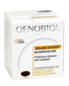 Oenobiol Solaire Intensif - gebräunte strahlende Haut - 30 Kaps.